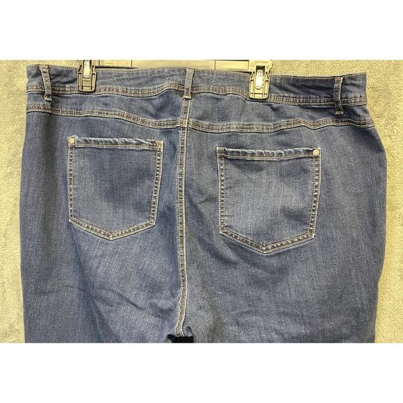 C Established 1946 Womens Hi-rise Jean Shorts Size 22W - Picture 4 of 10